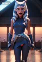 ahsoka tano from clone wars by r34arts