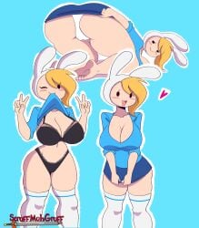 fionna the human girl from adventure time by scruffmuhgruff