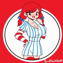 wendy thomas from wendy's by scruffmuhgruff