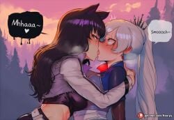 2futas 2girls abs ai_generated aroused aroused_face athletic athletic_female big_ass big_breasts big_butt big_thighs black_hair blake_belladonna blue_eyes blush breasts caption clothed clothed_female clothing comic comic_page comics curvy curvy_body curvy_female curvy_figure cute cute_face english english_text eye_contact face-to-face female forest french_kiss french_kissing futa_focus futa_on_futa futa_only futanari hoorpy hourglass_figure hug kissing light-skinned_female light-skinned_futa light-skinned_futanari light_skin long_hair looking_at_another looking_at_partner open_mouth outdoors patreon patreon_logo patreon_username petite petite_body petite_breasts petite_female rwby saliva saliva_drip saliva_on_tongue saliva_string saliva_trail sexy sexy_body sexy_pose short_hair smile smirk standing story surprise surprised surprised_expression surprised_face sweat sweatdrop sweating sweaty sweaty_body text thick_thighs thighs tongue tongue_kiss tongue_out voluptuous voluptuous_female weiss_schnee white_hair wide_eyed yellow_eyes