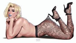 emma frost from hellfire club by pepedraws