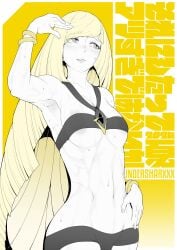 lusamine (pokemon) from game freak by thundersharxxx