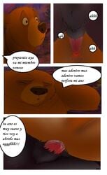 bear brother brother_bear comic disney gay kenai kenai_x_tug male_only mammal penis sibling tug