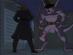 balls disney edit gargoyles goliath_(gargoyles) human male male_only mammal penis screencap screenshot screenshot_edit tagme testicles