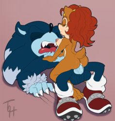 2016 alicia_acorn anthro anus areola ass big_breasts breasts chipmunk chipmunk_humanoid duo erect_nipples female furry furry_female hair interspecies male mammal mammal_humanoid mature_female milf nipples penetration pussy queen red_hair rodent rodent_humanoid sex sonic_(series) sonic_the_hedgehog sonic_the_hedgehog_(archie) sonic_the_hedgehog_(comics) sonic_the_hedgehog_(series) sonic_the_werehog sonic_unleashed the_other_half vaginal_penetration werehog