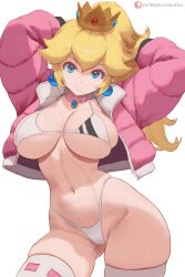 princess peach from mario (series) by zelc-face