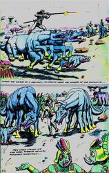 a_princess_of_mars alien balls edgar_rice_burroughs feral green_martian gun handgun human james_killian_spratt john_carter male mammal melee_weapon multi_arm multi_leg multi_limb nude penis plant polearm ranged_weapon rifle spear tars_tarkas weapon