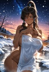 korra from avatar the last airbender by miyuai
