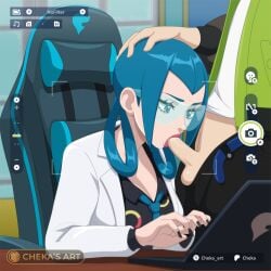 kyouya (pokemon) from game freak by cheka.art
