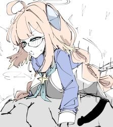 shimiko (blue archive) from blue archive by bagaponchi