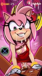 amy rose from sega by sho-sho