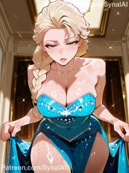elsa (frozen) from disney by "synalai"