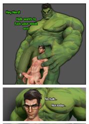 bruce banner from marvel by gunnsteam