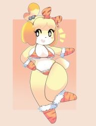 isabelle (animal crossing) from animal crossing by oni punch