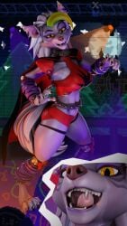 roxanne wolf from five nights at freddy's by mayosplash (modeler)