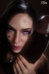 yennefer from cd projekt red by xyra3d