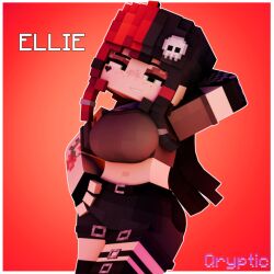 ellie walls (odysseyellie) from minecraft by qrypticl