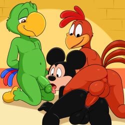 jose carioca from disney by lonbluewolf
