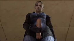 3d animated artist_request cum cum_on_viewer futa futa_only futadom futanari intersex jill_valentine jill_valentine_(blonde) jill_valentine_(julia_voth) masturbating no_sound resident_evil resident_evil_5 tagme taker_pov video