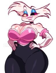 angel dust from hazbin hotel by artiah669