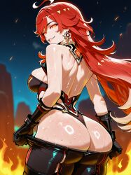 mavuika (genshin impact) from genshin impact by synalai