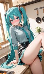 hatsune miku from vocaloid