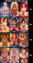 ariel (the little mermaid) from aladdin (1992 disney film) by ultimate waifu project
