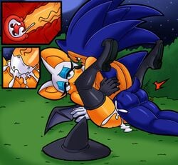 bat big_penis cum cum_in_pussy cum_inside female halloween_costume hedgehog internal male mammal penis rouge_the_bat sonic_(series) sonic_the_hedgehog superbunnygt viktor2