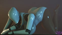 1girls 2016 3d ass bare_legs barefoot big_ass big_butt breasts clothed creepychimera cyborg dark-skinned_female dark_skin feet female female_only fingers full_body grey_background hands haydee haydee_(game) helmet large_breasts legs robot shiny soles solo source_filmmaker thick_thighs toes v