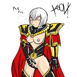 adepta_sororitas female_only imperium_of_man masturbating masturbation power_armor sister_of_battle solo solo_female solo_focus tagme text warhammer_(franchise) warhammer_40k witch_hunter