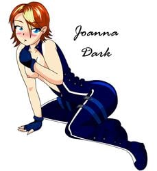 blush breasts joanna_dark perfect_dark rareware