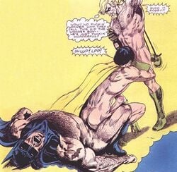 3boys age_difference anal anal_penetration anal_sex artist_request bara batman batman_(bruce_wayne) batman_(series) black_hair blonde_hair blowjob body_hair bruce_wayne cape chest_hair cock_gobble cock_hungry cowl cum_hungry dc dc_comics deepthroat dick_grayson dildo dildo_in_ass erect_nipples erection facial_hair fellatio foreskin fuck_and_suck gay gay_sex giving_head gloves goatee going_down_on green_arrow green_arrow_(series) green_dildo group_sex hairy_male holding_penis huge_cock human intact knob_polishing liquor_bottle long_penis male male/male male_nipples male_only manly mask mature_male mostly_nude mostly_nude_male mouth_open multiple_males muscular muscular_male mustache naked_boots naked_cape nipple_play nipple_tweak nude nude_male older_penetrating_younger oliver_queen oral oral_sex orgasm_face partially_retracted_foreskin penis penis_in_anus penis_in_mouth power_bottom reverse_cowgirl_position riding_penis robin_(dc) robin_(dick_grayson) self_fuck sex_toy sex_toy_in_ass shoulder_tattoo sitting_on_penis smooth_penis sound_effects speech_balloon spitroast suck_and_fuck sucking_off tattoo thought_bubble threesome toying_self uncut upright_spitroast yaoi younger_dom_older_sub