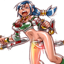 Blue Hair Rule 34 Image