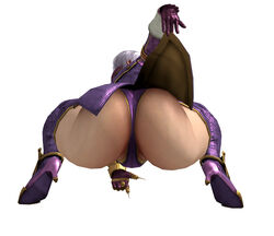 1girls 3d ass big_ass central-tides curvy dat_ass female female_only high_heel_boots high_heels huge_ass isabella_valentine solo soul_calibur squat thick_thighs thong wide_hips xnalara xps