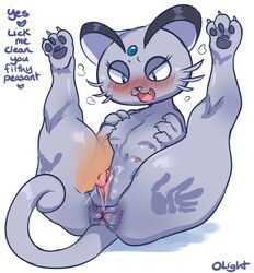 1boy 1girls alolan_form alolan_persian anus ass belly big_ass black_eyes blush breasts claws cunnilingus eyelashes fangs feet feline female furry grey_fur half-closed_eyes heavy_breathing hindpaw human interspecies legs_up licking lightsource male mammal multi_breast nintendo nipples nude on_back open_mouth oral paws persian pokemon pokemon_sm pussy saliva sex smile solo_focus straight tail text tongue tongue_out vaginal_penetration video_games