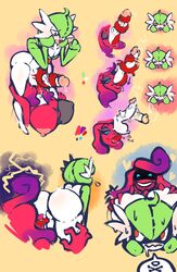 1boy 1girls ahe_gao anilingus anus ass blush breasts bulge clothes comic cum cumming faelyn fellatio female female_lickilicky female_pokemon femboy femboy_on_female femboysub femdom gardevoir girly jeans lickilicky licking long_tongue male male_gardevoir male_pokemon malesub nintendo paizuri penis phone pokemon pokemon_(species) pokemon_rse prostate rape rimjob snugundies spanking straight tongue wolflance