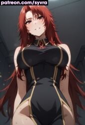 ai_generated big_ass big_breasts iris_midgar kage_no_jitsuryokusha_ni_naritakute! red_eyes red_hair ryuuziken01 the_eminence_in_shadow