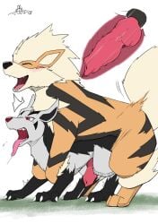 2024 3_fingers 3_toes anal animal_genitalia animal_penis arcanine black_body black_fur blush bodily_fluids brown_body brown_fur canine_genitalia canine_penis claws drooling duo english_description erection fangs feet feral feral_on_feral feral_penetrated feral_penetrating feral_penetrating_feral fingers fur generation_1_pokemon generation_3_pokemon genitals grey_body grey_fur happy hi_res howling_wolves internal internal_anal knot knotting looking_pleasured male male/male male_penetrated male_penetrating male_penetrating_male mightyena nintendo open_mouth penetration penis pokemon pokemon_(species) questionable_consent red_eyes saliva sex shaking simple_background surprised_expression tail tan_body tan_fur tears teeth toes tongue tongue_out trembling white_background wolfonia