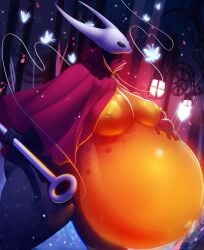 1girls anthro female female_only hollow_knight hornet_(hollow_knight) huge_ass huge_breasts humanoid large_breasts nude pregnant ready_to_pop solo solo_female standing the_infection_(hollow_knight) whiterabbit95