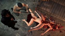 babayaga42 blowjob butcher dina_(the_last_of_us) ellie_(the_last_of_us) ellie_williams fellatio guro head_explosion headshot killed rape the_last_of_us the_last_of_us_2