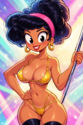 ai_generated ass bikini breasts candace_owens female nutjob podcast politics sexy strip_club stripper stripper_pole