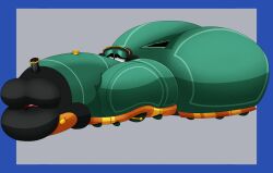 big_ass bubble_butt car cars_(film) disney emily_the_emerald_green_engine female huge_ass hyper hyper_lips living_machine living_train mattel ms._emily_(user3345) pixar tagme thick_thighs thomas_and_friends user3345 wide_hips