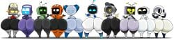 2025 4_fingers ass ass_focus astro_bot astro_bot_(series) big_ass big_butt black_body bobert_(tawog) claw_hand claws dandy's_world deltarune fandroid fantastic_four female femboy furu_flami grey_body h.e.r.b.i.e. k-vrc love_death_+_robots naked no_humans non-human nub_feet nude_female nude_male omegatronic robot_girl robot_humanoid robot_jones robot_only robotboy robotboy_(character) robotic_arm sweet_(deltarune) tagme team_fortress_2 the_amazing_world_of_gumball undertale vee_(dandy's_world) whatever_happened_to..._robot_jones? white_body