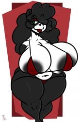 big_breasts breasts chubby cleavage female furry huge_breasts kingretrokirby milf tagme thick_thighs wide_hips