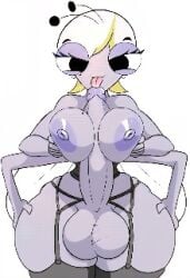 1futa 4_arms accurate_art_style alternate_version_at_source alternate_version_available antennae_(anatomy) beauty_mark_on_breasts beauty_mark_under_eye better_version_at_source big_ass big_balls big_breasts big_penis black_eyes black_lipstick blonde_hair breasts_out dawn's_mom disney disney_channel earrings futanari garter_straps hands_on_thighs hyper hyper_balls hyper_penis insect_girl insect_wings insects intersex licking_penis light-skinned_female looking_at_viewer lowres milf mother ms_swatworthy multi_arm penis_between_breasts pressing_breasts_together the_buzz_on_maggie thick_thighs wallyroo white_background wide_hips