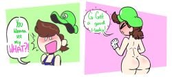 luigi from mario (series) by picknpull