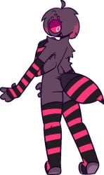 4_arms abysmalcha0s anthro arachnid arachnid_humanoid armwear arthropod arthropod_abdomen bug female furry luz_(superbharm0ny) multi_arm multi_limb original original_character self_upload socks spider spider_girl superbharm0ny thighhighs trans_woman transfem
