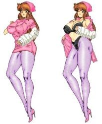 1girls 914-6 big_breasts breasts busty cleavage curvaceous curvy curvy_figure digital_drawing_(artwork) digital_media_(artwork) female hips hourglass_figure huge_breasts large_breasts legs light-skinned_female light_skin lips mature mature_female ogenki_clinic ruko_tatase thick thick_legs thick_thighs thighs voluptuous waist wide_hips