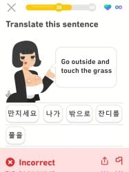 1girls asian asian_female big_breasts black_eyelashes black_eyes black_hair black_hair_female black_jacket black_skirt blunt_bangs breasts chinese chinese_female chinese_text cleavage collarbone commentary copyright_request cropped_jacket dialog dialogue duolingo english_commentary english_dialogue english_text eyebrows_visible_through_hair female female_focus female_only gigantic_breasts hair_between_eyes highres hourglass_figure huge_boobs huge_breast huge_breasts jacket keko large_boobs large_breasts large_tits light-skinned_female light_skin long_sleeves looking_at_viewer massive_boobs massive_breasts massive_tits meme oc open_clothes open_jacket open_mouth original_character pointy_chin shirt short_hair simple_background skindentation skirt smile solo speech_bubble teeth text text_bubble the_glass_girl the_glass_girl_(duolingo) the_glass_girl_(original_character) touch_grass_(meme) upper_teeth_only white_background white_shirt