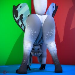 1:1 2025 3d_(artwork) all_fours antennae_(anatomy) anthro anus arthropod arthropod_abdomen ass bent_over blep blue_anus blue_body blue_skin blue_wings butt_heart compound_eyes cornell_box digital_media_(artwork) fluffy fur genitals grey_body grey_fur hair hands_on_ground hi_res insect_wings insects keen_la_lune_(syntaxblue) lepidopteran lepidopteran_wings looking_at_viewer male moth neck_tuft penis presenting presenting_anus presenting_hindquarters shadow simple_background slit_penis solo spots stripes syn-blue tapering_penis tongue tongue_out tuft watermark white_body white_fur white_hair wings